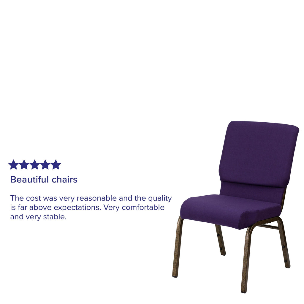 Hercules Series 185 Stackable Church Chair 18.5 Inch Wide