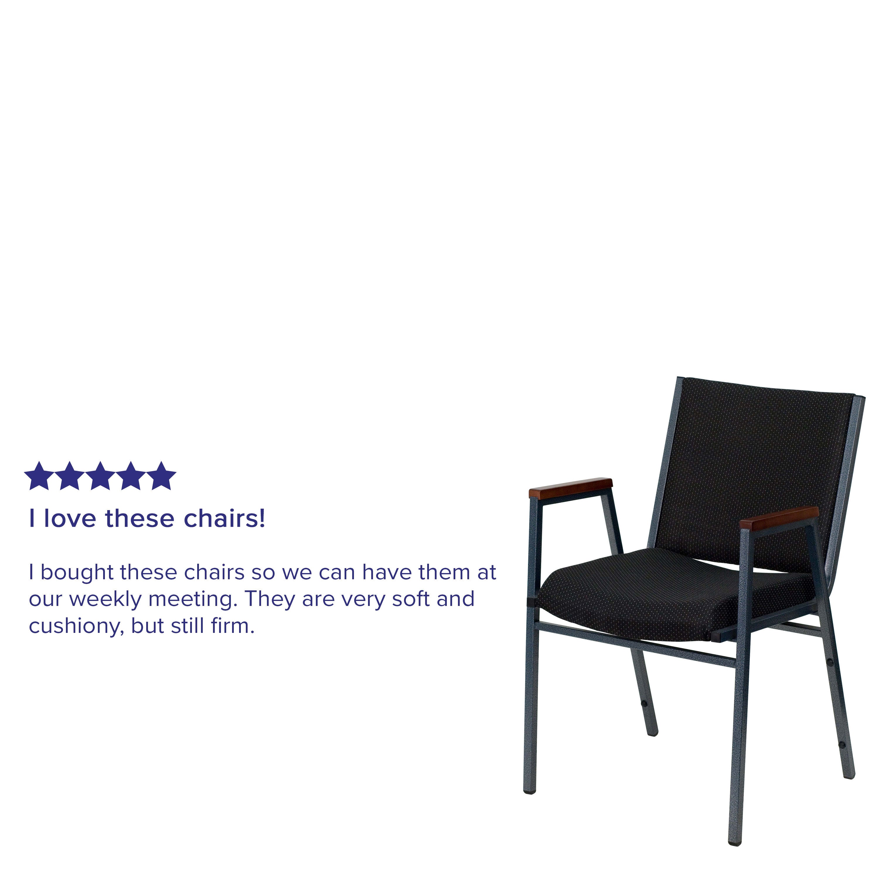 HERCULES Heavy Duty Stack Chair with Arms