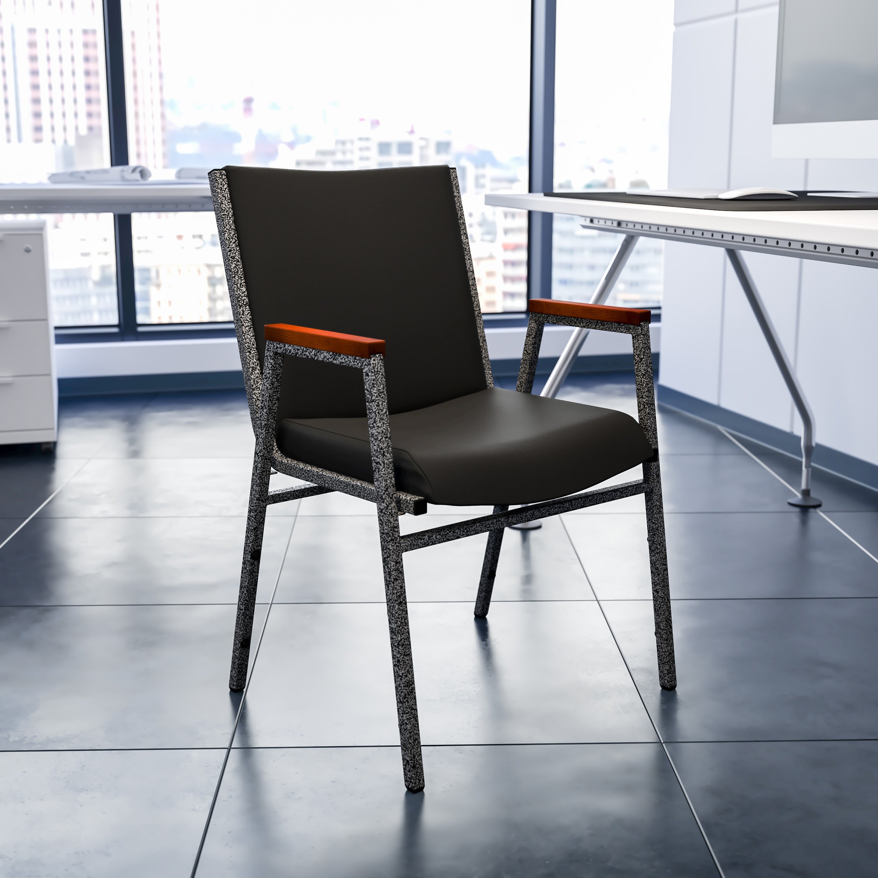 HERCULES Heavy Duty Stack Chair with Arms