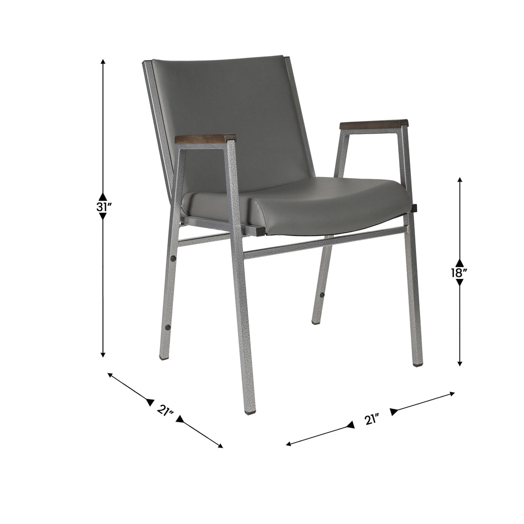 HERCULES Heavy Duty Stack Chair with Arms